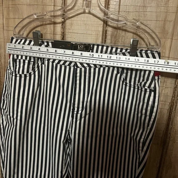 NWT L&B serape striped flare pants. Size 18. Never worn. Excellent condition. - Picture 5 of 6